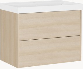 Wandwastafel Bodera met kast