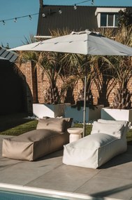 Loa Loungebed - Font White