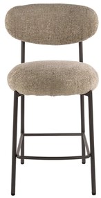 Ronde Barstoel Met Rugleuning