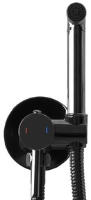 Inbouw Bidetmengkraan Rea Lungo Loop Black Metalic