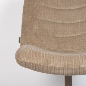 Zuiver Bubba Beige Draaifauteuil Retro Design
