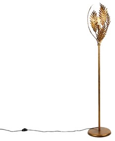 Vintage vloerlamp goud 70 cm - Botanica Landelijk E27 Binnenverlichting Lamp