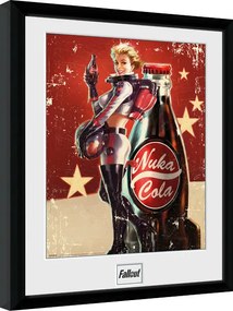 Ingelijste poster Fallout 4 - Nuka Cola