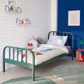 Bed in staal metaal, Pensio