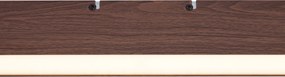 Moderne plafondlamp walnoot hout incl. LED 3-staps dimbaar 2700-4000K met dipswitch - Keane