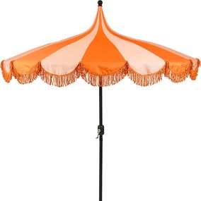 Edelman Kim stokparasol oranje - Ø235 x 238 cm