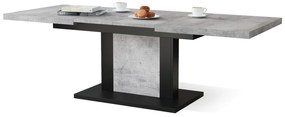 ORION beton / zwart, salontafel