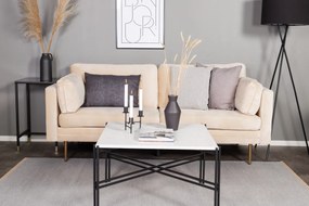 Jörn 3-Zitsbank - Knut - Beige - Fluweel - Jörn