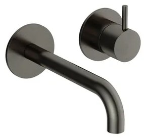 Hotbath Cobber Afbouwdeel - voor wastafelkraan - 18cm uitloop - Verouderd IJzer CB105EXT18AI