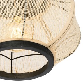 Oosterse plafondlamp bruin - RobOosters E27 Bohemian rond Binnenverlichting Lamp