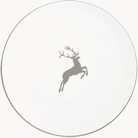 Handgemaakt dinerbord Grauer Hirsch