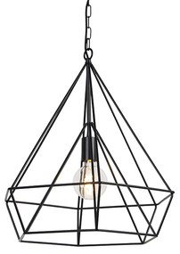 Scandinavische hanglamp zwart - Karkass