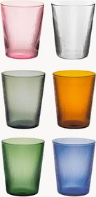 Borosilicaat tumblers Reel, 6-delig