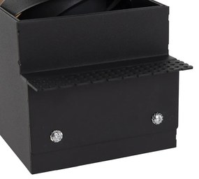 Inbouwspot zwart GU10 AR70 trimless - Oneon Modern GU10 vierkant Binnenverlichting Lamp