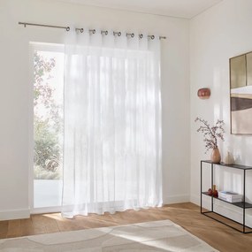 Linnen voile, grote breedte, met oogjes, ONEGA