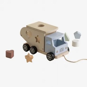Verny Kids Houten Vrachtwagen Natuurlijk - Sklum