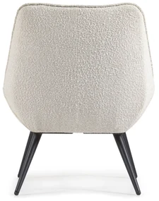 Kave Home Marlina Witte Boucle Fauteuil