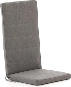 Dunne tuinkussen | Grijs-Antraciet  | Polyester/Polypropyleen | Madison | 124x48cm | Kees Smit Tuinmeubelen