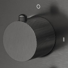 Saniclear Iron Curved omstelknop voor inbouw thermostaatkranen (SK24847 en SK79846)