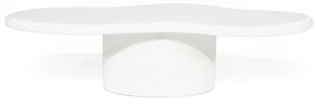 By-Boo Seki Organische Salontafel Wit - 121 X 51.5cm.