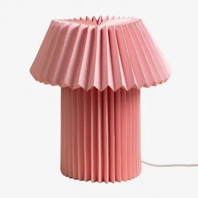 Lesina Papieren Kindertafellamp Roze – Pioen - Sklum