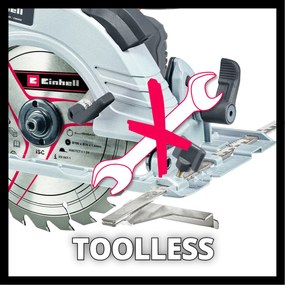 Einhell Accu Handcirkelzaag TP-CS 18/190 Li BL Solo