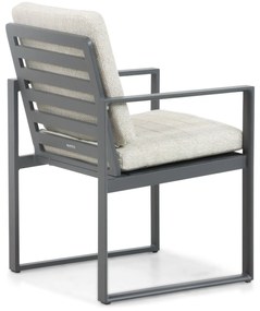 Tuinstoel Aluminium Grijs-antraciet Lifestyle Garden Furniture Nuno