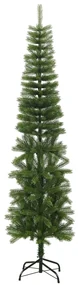 vidaXL Kunstkerstboom met standaard smal 240 cm PE