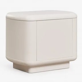 Pack Van 2 Nachtkastjes 55x40 Cm In Mdf Cixila Gardenia Wit - Sklum