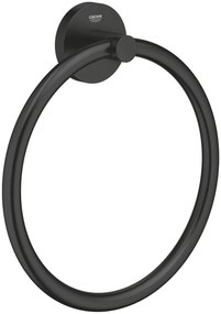 Grohe Start Handdoekring 18x4,4x20,1 cm Mat Zwart