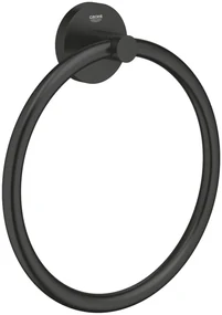 Grohe Start Handdoekring 18x4,4x20,1 cm Mat Zwart