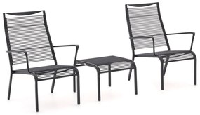 Bistro- en balkonset Apple Bee | 2 personen n.v.t. | Tuinset stapelbaar | 3-delig | Kees Smit Tuinmeubelen