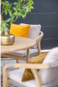 Garden Impressions Alora lounge dining stoel - grey sand