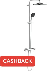 Grohe QuickFix Vitalio Start 310 regendoucheset met 3 straalsoorten Ø31cm chroom