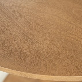 Bistro Eettafel Rond Eiken - 70 X 70cm.