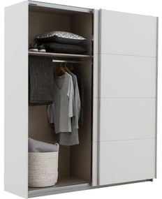 Goossens Basic Kledingkast Miami, 226 cm breed, 210 cm hoog, 2x schuifdeuren