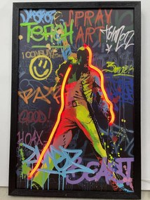 Neon Art Spray Art
