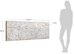 Kave Home Kron Houten Hoofdbord Aan De Muur 160 Cm