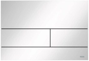 TECE Square II bedieningspaneel metaal glanzend wit voor TECE Profil