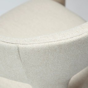 Dan-Form Splendor Beige Eetkamerstoel Volledig Gestoffeerd