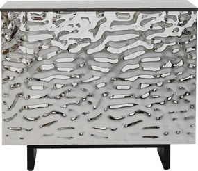 Kare Design Caldera Chroom Design Thuisbar - 120x48x105cm.