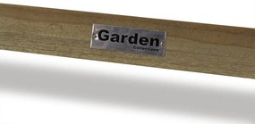 Tuinset 4 personen 200 cm Teak Old teak greywash Garden Collections Canterbury/Brighton