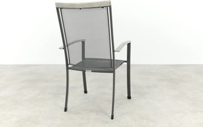 Royal Garden Balero stapelbare tuinset strekmetaal 160x90 cm.