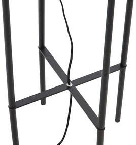 Industriële vloerlamp zwart - Bliss Vefa