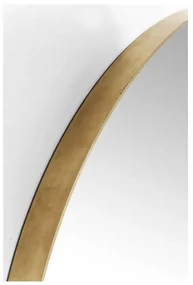 Kare Design Curve Ronde Messing Spiegel 100 Cm - 100x100cm