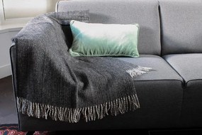 Klippan - Plaid Lamswol Bjork - Zwart