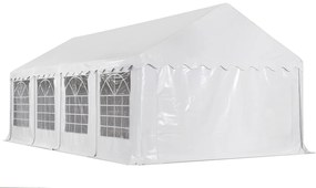Witte Hanover tuinfeesttent 4x8m Tuinpunt