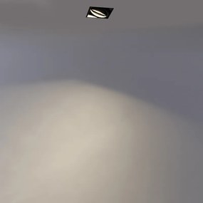 Smart inbouwspot zwart incl. Wifi GU10 trimless - Oneon 1