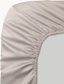 Boxspring hoeslaken Ava, katoensatijn, H 50 cm