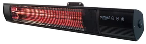 Sunred Wandverwarmer Royal Diamond Dark 2500 W Rose Gold Carbon zwart